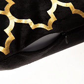  Наволочка 40х40 декоративная Этель Вензеля велюр, 6881888 