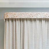 Карниз Глэдис 2х рядный с декор.планкой 70мм белый глянец 200см /Легранд Карниз Глэдис 2х рядный с декор.планкой 70мм белый глянец 200см /Легранд