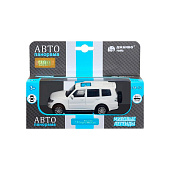 Машина металлическая ТМ Автопанорама 1:43 Mitsubishi Pajero 4WD Turbo цвет: белый, JB1251430