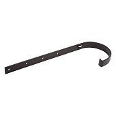 Кронштейн желоба металлический Docke PREMIUM 300мм, Шоколад Ral:8019 Кронштейн желоба металлический Docke PREMIUM 300мм, Шоколад Ral:8019