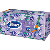 Салфетки бумажные Зева для лица Софт белые 90 штук Салфетки бумажные Зева для лица Софт белые 90 штук