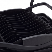 Сушилка для посуды, алюминиевая 46,5х32х13,5 см, 100402 Сушилка для посуды, алюминиевая 46,5х32х13,5 см, 100402