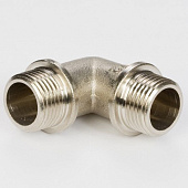 Угольник 3/4" НР-3/4" НР ник Угольник 3/4" НР-3/4" НР ник