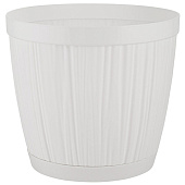 Кашпо "Barcelona" D270мм 9,6л Белый IG623210006 Кашпо "Barcelona" D270мм 9,6л Белый IG623210006