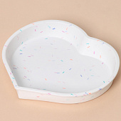 Форма силиконовая для выпечки KONFINETTA «Сердце», 25?23?3,5 см цвет белый 9687230 Форма силиконовая для выпечки KONFINETTA «Сердце», 25?23?3,5 см цвет белый 9687230