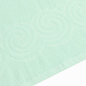 Полотенце 70х130 махровое Love Life, Border мятный, хлопок, 380 гр/м2, 9097592 Полотенце 70х130 махровое Love Life, Border мятный, хлопок, 380 гр/м2, 9097592