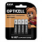  Батарейка ААА/LR03 BASIC (4 шт) OPTICELL 