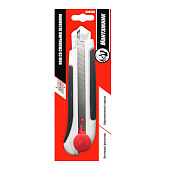 Нож 25мм, обрезиненная рукоятка ,ABS+TPR, стопорн.винт фиксатор, Монтажник Нож 25мм, обрезиненная рукоятка ,ABS+TPR, стопорн.винт фиксатор, Монтажник