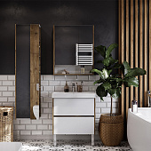 Тумба Сканди 70 подвесная дуб рустикальный с раковиной Адриана 70 Акватон Тумба Сканди 70 подвесная дуб рустикальный с раковиной Адриана 70 Акватон