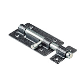  Засов дверной ЗД-01 серебро 