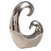  Сувенир керамика "Абстракция. Амулет" серебро 17х5,5х19 см   9841033 