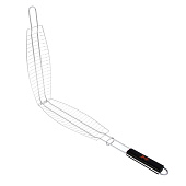  Решетка-гриль для приготовления рыбы GRILLBOOM 63х36х12см 104-056 