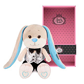 Мягкая игрушка Jack&Lin, Зайчик Жак в серебряной жилетке и брюках, 20 см Мягкая игрушка Jack&Lin, Зайчик Жак в серебряной жилетке и брюках, 20 см