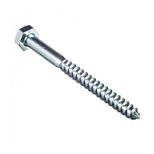  Болт сантехнический оцинк. DIN 571  6х 50 (4 шт) 