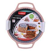 Форма силиконовая "CooKstyle" круглая с ручками 23х31х3см, 312-0834 Форма силиконовая "CooKstyle" круглая с ручками 23х31х3см, 312-0834