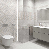 Плитка  24.9х50 Rivoli светло-серый TWU09RVL004/УралКерамика (1,494м2)