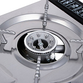 Плитка газовая ЕРМАК двухкомфорочная портативная с переходником, в кейсе, 64х27х9см 116-001 Плитка газовая ЕРМАК двухкомфорочная портативная с переходником, в кейсе, 64х27х9см 116-001