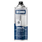 Эмаль аэрозольная для бытовой техники эпоксидная DECORIX 520 мл белый Эмаль аэрозольная для бытовой техники эпоксидная DECORIX 520 мл белый