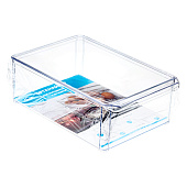  Органайзер д/холодильника 5,0л 200х300х100мм Прозрачный М1587 