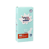 Ежедневные гигиенические прокладкии Young Show 20шт. USA time Waterlily Multiform 15,5см