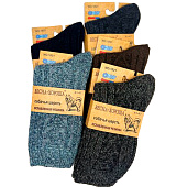  Носки подростковые 3878 ПО шерсть (ассорти, р.30-35) 