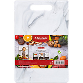 Доска разделочная MARBLE White 20х30см /ABX141