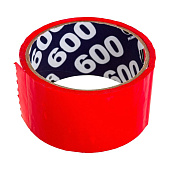 Скотч 48ммх24м 45мкм красный UNIBOB