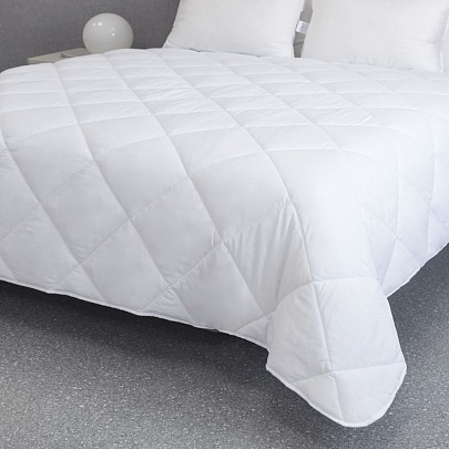  Одеяло 200х220 стеганое Лебяжий пух Comfort Белый 