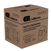 Щиток защитный лицевой (маска сварщика) с автозатемнением Ф5, Сибртех Щиток защитный лицевой (маска сварщика) с автозатемнением Ф5, Сибртех