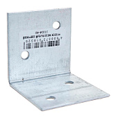  Уголок мебельный широкий 40х40х40x1,5мм, цинк 