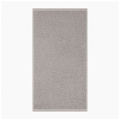  Полотенце 50х90 махровое Экономь и Я серый, 100% хлопок, 350 гр/м2 9272987 