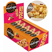  Батончик Nut&Go  с арахисом и клюквой, 42 г 