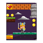 Тетрадь 48л. А5. клетка Эксмо The game, ТКП487959 Тетрадь 48л. А5. клетка Эксмо The game, ТКП487959