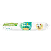 Детские влажные салфетки PAMPERS Harmonie new baby 46шт.