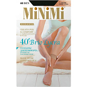  Носки женские MINIMI Brio 40 Lycra, 2 пары, цвет Nero, размер единый 