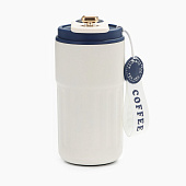 Термокружка, 450 мл, Coffee "Мастер К", синяя 9909224 Термокружка, 450 мл, Coffee "Мастер К", синяя 9909224