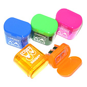 Точилка 2отв. deVENTE с контейнером пластм. штрихкод (12/480) /8031914/ Точилка 2отв. deVENTE с контейнером пластм. штрихкод (12/480) /8031914/