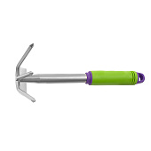  Мотыжка комбинир. "трапеция" и 3-зубая, обрез. рук-ка// PALISAD, 63008 