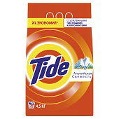 Стиральный порошок для белого TIDE Авт Альпийская свежесть 4.5кг