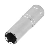 Головка торцовая (1/2")FLANK удлиненная, 15мм, ЗУБР Головка торцовая (1/2")FLANK удлиненная, 15мм, ЗУБР