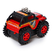 Джип-перевёртыш Автоград Внедорожник, цвет красный, 7652107 Джип-перевёртыш Автоград Внедорожник, цвет красный, 7652107