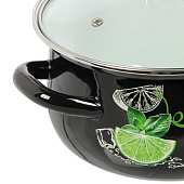 Кастрюля Керченская эмаль Мохито 3,0 л черный 61915-123/4.01 КЕР Кастрюля Керченская эмаль Мохито 3,0 л черный 61915-123/4.01 КЕР