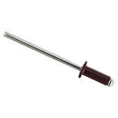  Заклепки 3,2х8мм RAL 3005 красное вино, 50 шт, Matrix 