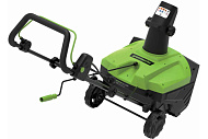  Снегоуборщик электрический GREENWORKS SN2300, 2,3кВт, ковш 50х25см, выброс 7.6м 