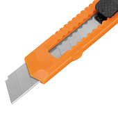 Нож 18 мм,выдвижное лезвие/SPARTA Нож 18 мм,выдвижное лезвие/SPARTA