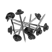 Гвозди черные с литой шляпкой (100шт) Гвозди черные с литой шляпкой (100шт)