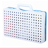 Конструктор с шуруповертом Brauber kids, развивающий, 247 деталей, 665204 Конструктор с шуруповертом Brauber kids, развивающий, 247 деталей, 665204