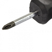  Отвертка PH1x38мм, CrV, двухкомп. рукоятка, магнитный наконечник, Matrix Anti-Slip 