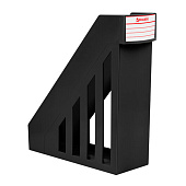  Лоток вертикальный для бумаг BRAUBERG-MAXI, 277х100х290 мм, черный, 231050 