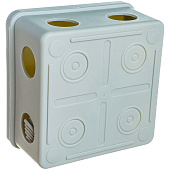 Коробка распр. ОП 100х100х55мм IP54 бел. С3В108 Коробка распр. ОП 100х100х55мм IP54 бел. С3В108